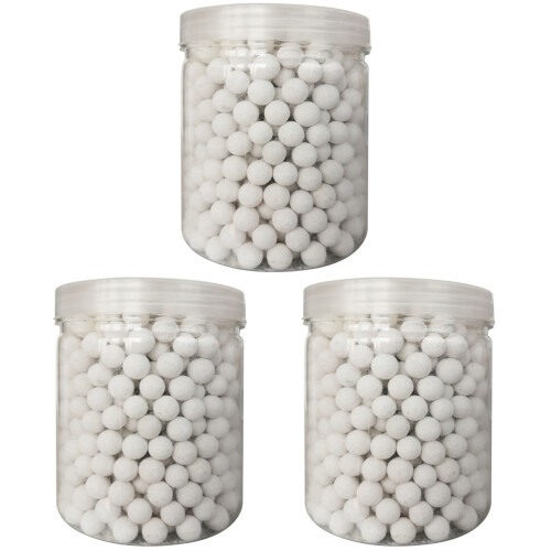 3Pcs Ceramic Pie Weights Baking Beans Heat Resistant White Stoneware 1