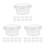 300Pcs Recyclable Jelly and Mousse Cups with Lids 5