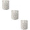 3Pcs Ceramic Pie Weights Baking Beans Heat Resistant White Stoneware 9