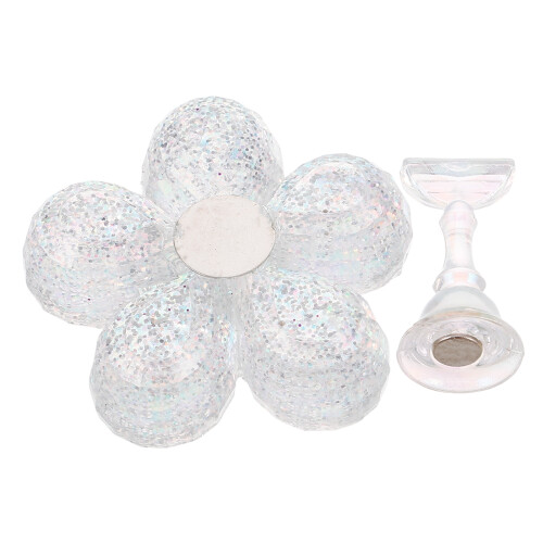 4Pcs Adjustable Nail Display Stand Holder Plastic for Nail Art
