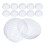 60Pcs Lightweight Transparent PVC Baseball Cap Shaper for Hat Storage 1