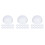 60Pcs Lightweight Transparent PVC Baseball Cap Shaper for Hat Storage 4