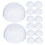 60Pcs Lightweight Transparent PVC Baseball Cap Shaper for Hat Storage 2