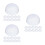 60Pcs Lightweight Transparent PVC Baseball Cap Shaper for Hat Storage 6