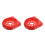 2Pcs Red Fire Extinguisher Holder Plastic Stand Base for Home Use 10