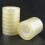 72Pcs Transparent White Tape Bopp Adhesive for Packaging 10