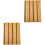 2Pcs Noise Reduction Panel Simple Acoustic Soundproof Padding Indoor 3