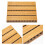 2Pcs Noise Reduction Panel Simple Acoustic Soundproof Padding Indoor 5