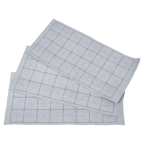 9Pcs Durable Grey Calligraphy Water Writing Cloth for Brush Control 1