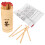 3Sets Smooth Bamboo Buddhist Fortune Sticks with Bucket and Guidebook 7