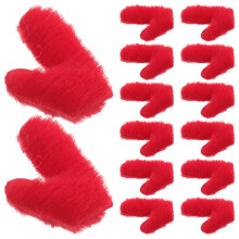 200St Stoffen Rendiergewei DIY Haaraccessoires Hoofddeksel Decor