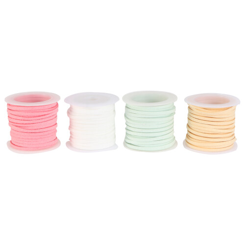 8Pcs Multi-Color Double Sided Ribbon Strap for Decorating and Wrapping