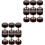 12St Rvs Dumbbell Oorbellen Unieke Studs 5