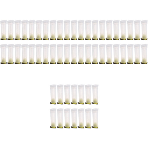 80Pcs Practical Plastic Cage for Beekeeping 2