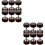 12St Rvs Dumbbell Oorbellen Unieke Studs 8
