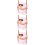 3St Roze Varkensauto Hangers Plaster Auto Accessoires Decor 9
