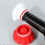 2Pcs Reusable Silicone Wine Stopper,Chef Hat Shaped Champagne Beverage Stoppers Red 7