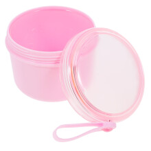 5Pcs Pink Pc Denture Case Portable Breathable Storage Box for Travel