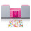 Lenco MC-013PK - Sistema HiFi com rádio FM e CD player - Rosa 1
