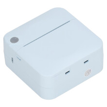 Student Blue Mini Portable Bluetooth Thermal Printer for Notes Photos and Files