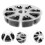 4Sets Zwarte Plastic Voor En Realistisch Handwerk 11