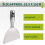 EspáTula de 6 Polegadas, Ferramenta Raspadora de AçO InoxidáVel Polido Premium de uma PeçA para Acabamento de Drywall 3