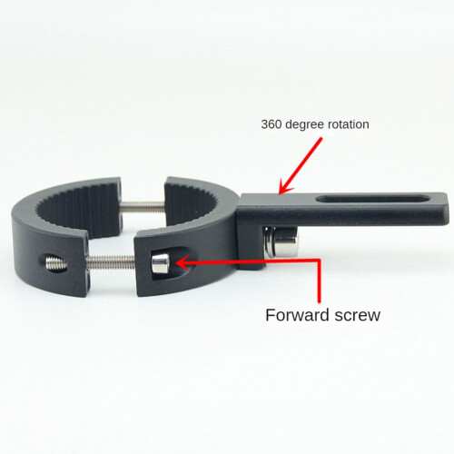 2Pcs Adjustable Motorcycle Headlight Holder Motorcycle Light Bracket Universal Headlight Spotlight Mount Bracket 38-60MM 2