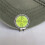Outdoor  Level Slope Reading Mark Round Hat Clip  Position Mark-White 3
