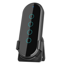 Home New 433mhz 4 Key Ev1527 Coding Key Remote Control Rf Transmitter Wireless Remote Control Black