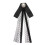 Zwarte Strik Lint Broche Kraagaccessoire Vrouwen 10