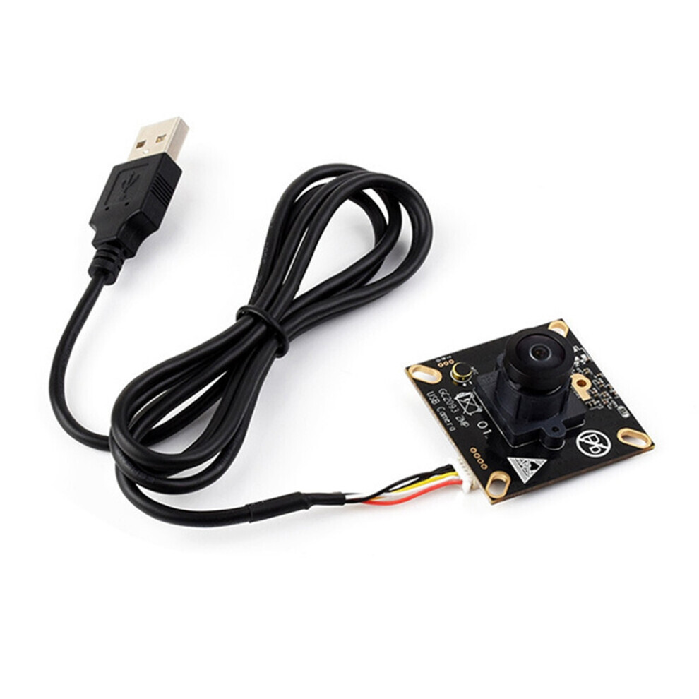 GC2093 2MP USB Camera Module USB2.0 Output Fixed Focus 81dB Linear Mode 105dB HDR Onboard Microphone
