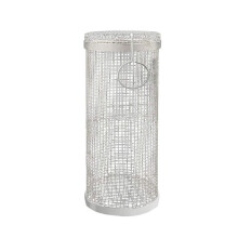 30Cm Barbacoa Rolling Grill Basket BBQ Net Tube Grill Basket BBQ Campfire Grid Family Travel Camping Picnic Utensilios de Cocina