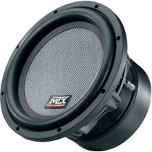 MTX TX812 Subwoofer Auto "HighEnd" 30cm 1800W RMS 2 Alu-Chassis 3" Spule für geschlossenes oder Reflex-Geäuse mit Faser-Membran
