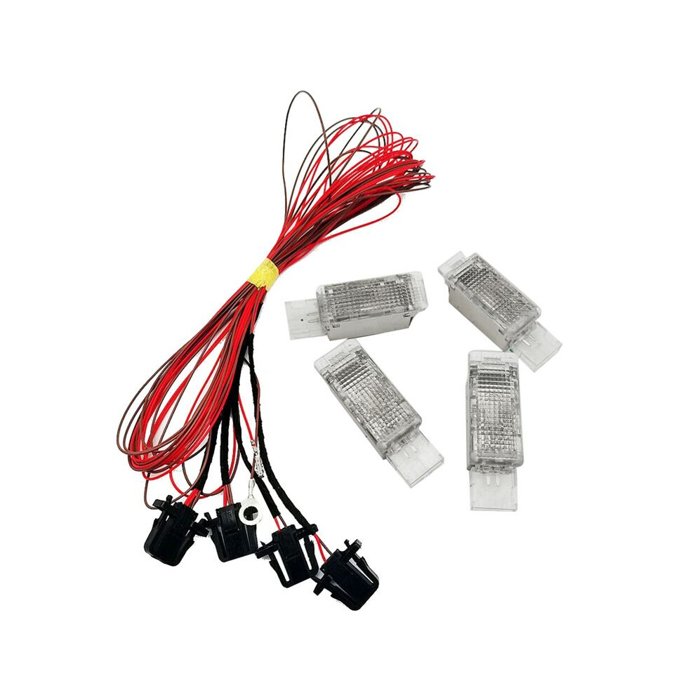 Halogen Footwell Foot Step Lamp Cable Harness For B6 B7 B8 Cc 6 Mk6 Mk7 5 Mk5 6 7L0947415 Light 6031511794953