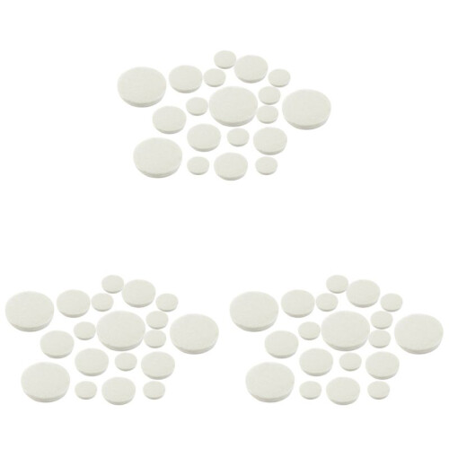 51Pcs Clarinet Leather Pads Replacement for Exquisite Wind Instrument