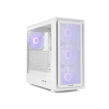 Case Semitorre NOX Hummer AERO Bianca ARGB ATX/M-ATX/ITX Vetro Temperato 4x140mm ARGB PWM/USB-C