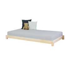 Lit simples TEENY 90 x 160 verniz