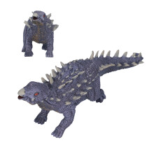 Großer lila stacheliger Ankylosaurus Dinosaurier-Spielzeug 24x8x5,5 cm für Kinder