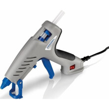 Pistola de cola DREMEL 940 - Temperatura de aquecimento 195  C - Com cabo removível + 3 bastões de cola de 11 mm