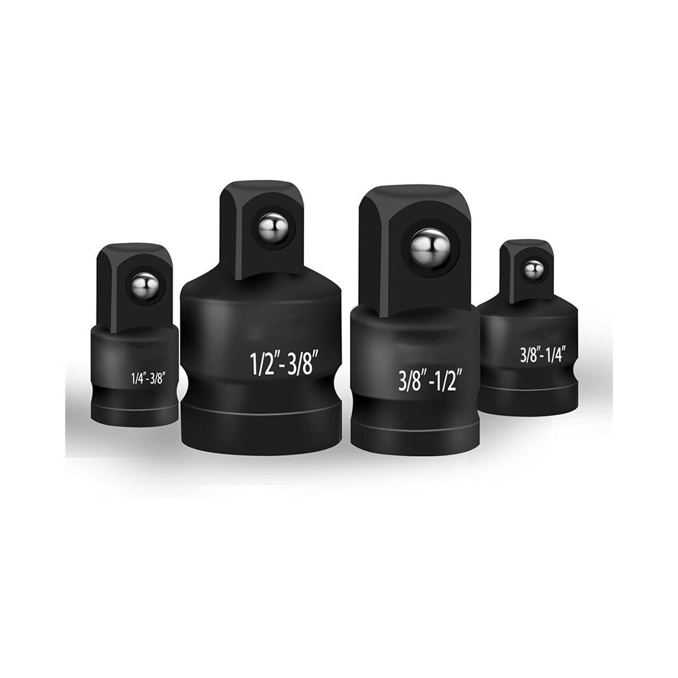 Impact Socket Reducer And Adapter Set, Steel Impact Adapter Set, Breaker Bar Wrench Conversion Kit Mechanics Tools B 4714247027985