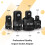 Impact Socket Reducer and Adapter Set, Steel Impact Adapter Set, Breaker Bar Wrench Conversion Kit Mechanics Tools B 2