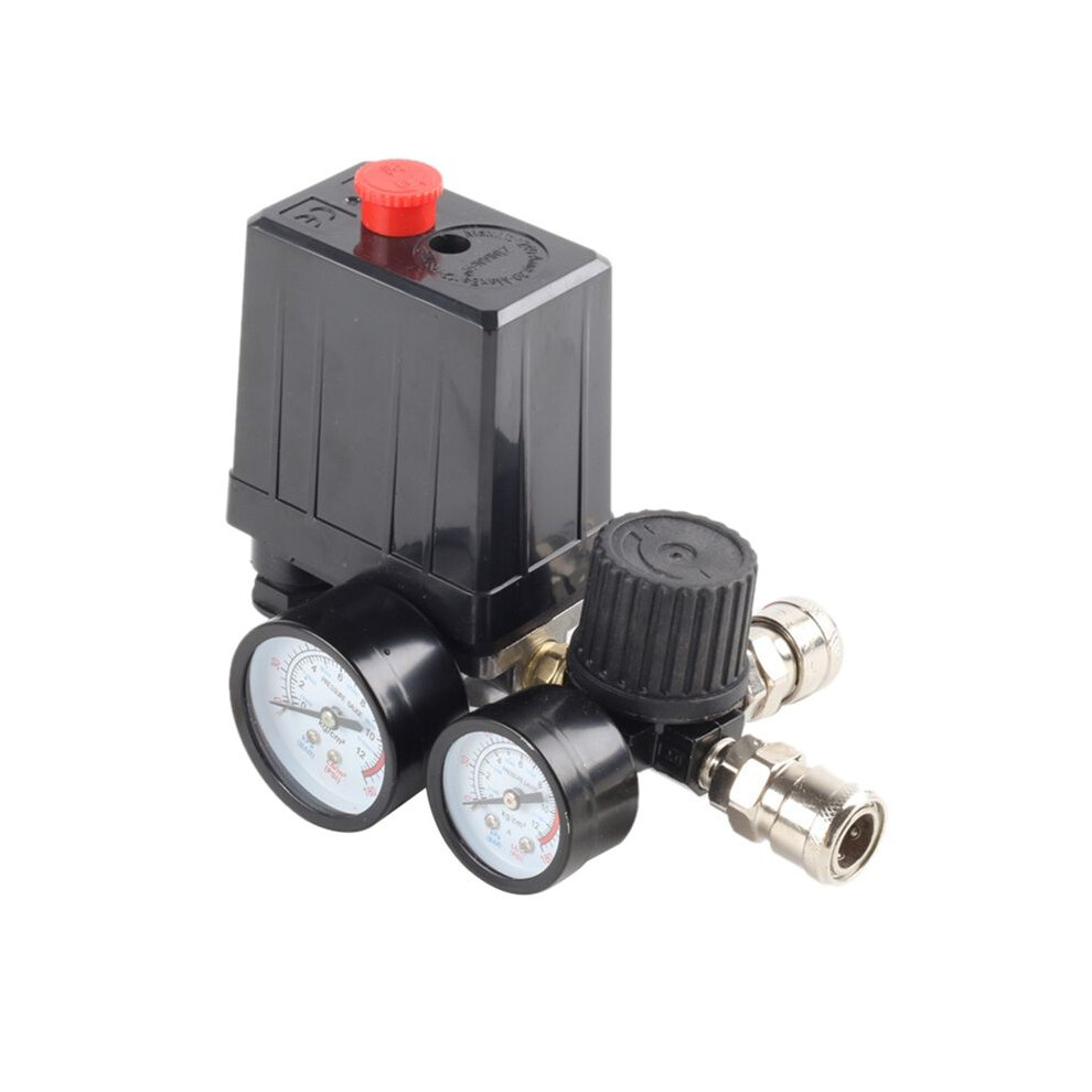 3000L/Min Air Pump Control Valve 0-180 Psi Gauge 220V/380V Regulator Duty Air Compressor Pump Pressure Control 6031370420567