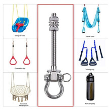 Crochet Pivotant Robuste pour Hamac de Yoga, Crochet pour Sac de Sable, Accessoires de Chaise Suspendue pour Aire de Jeux, Porche, Hamac de Yoga