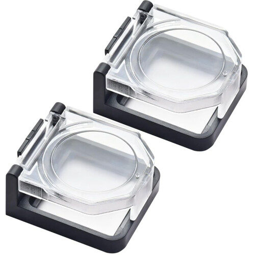 Power Push Button  Cover,Waterproof and Collision Resistant, Dustproof Safety Protector for 25mm Mounting Hole B