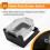 Power Push Button  Cover,Waterproof and Collision Resistant, Dustproof Safety Protector for 25mm Mounting Hole A 6