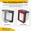 Power Push Button  Cover,Waterproof and Collision Resistant, Dustproof Safety Protector for 25mm Mounting Hole B 6