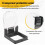 Power Push Button  Cover,Waterproof and Collision Resistant, Dustproof Safety Protector for 25mm Mounting Hole B 8