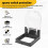 Power Push Button  Cover,Waterproof and Collision Resistant, Dustproof Safety Protector for 25mm Mounting Hole B 5