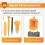 Watch Case Opener Tool: Watch Battery Replacement Tool Kit for Back Removal and Maintainance with Adjustable Case Opener 7