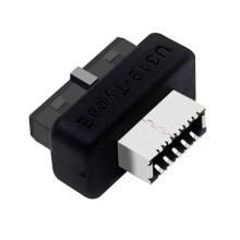 USB-Voorpaneeladapter USB3.0 19PIN/20Pin Naar Type-E Vrouwelijke Adapter Interne Verticale Connector voor Computermoederbord